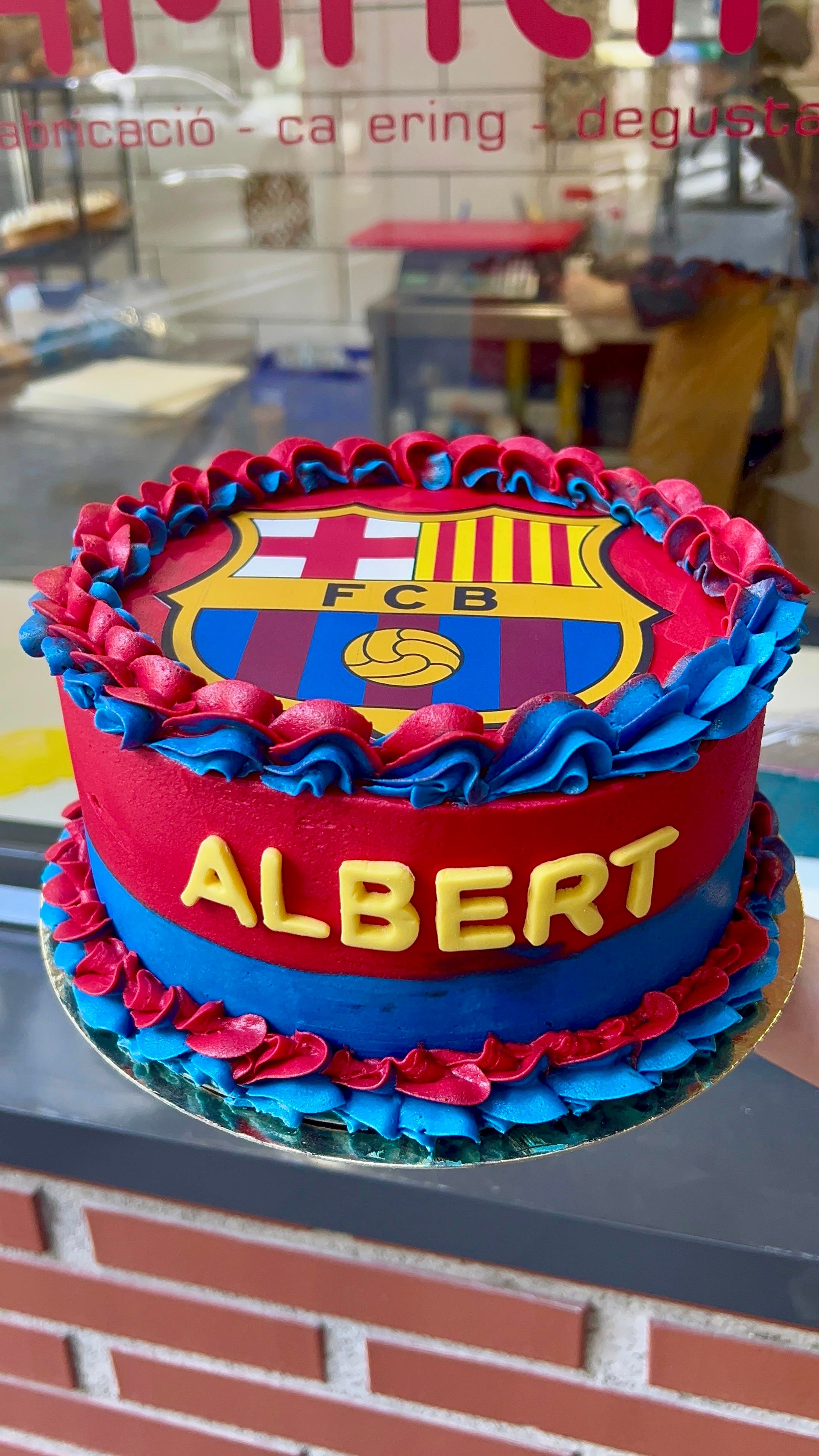 pastel del barça - famatina