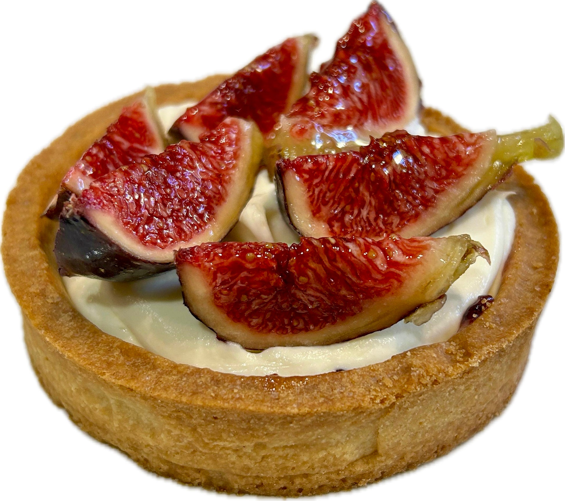 Tartaleta artesanal de higos frescos con mascarpone