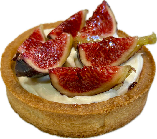 Tartaleta artesanal de higos frescos con mascarpone
